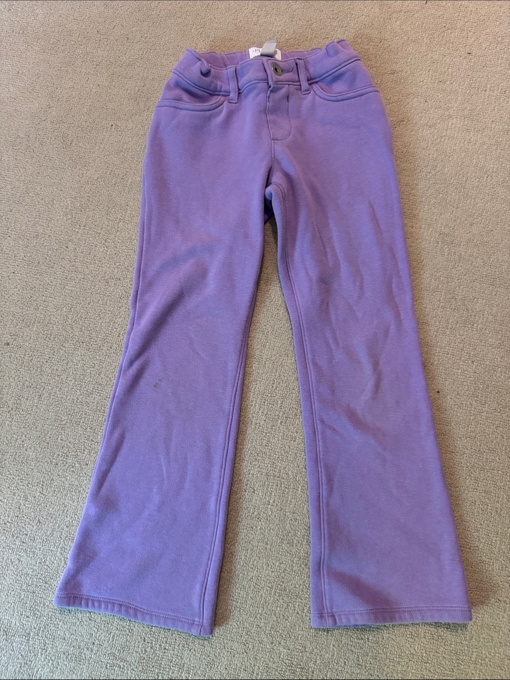 Girl’s Children’s Place purple Pull-On Fleece Joggers